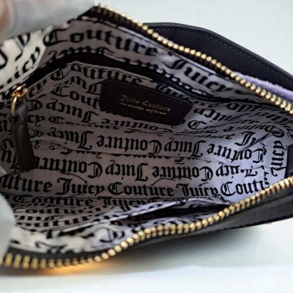 Juicy Couture Dusty Violet Chocolate Heritage Shoulder Bag NWT - Picture 10 of 12